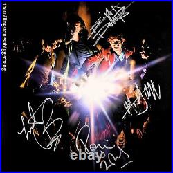 Rolling Stones Fully Signed A Bigger Bang Lp X4 Full Coa Roger Epperson Nice