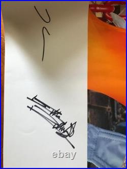Rolling Stones Fully Signed Licks Lithograph X4 Plus Designer Guaranteed Real