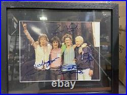 Rolling Stones Genuine Autograph Signed