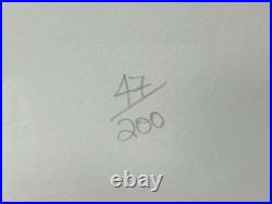 Rolling Stones Gered Mankowitz Signed'Red Cage Silkscreen Print- no. 47/200