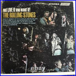Rolling Stones Got Live if You Want It Autograph Signed Album Incl Brian Jones