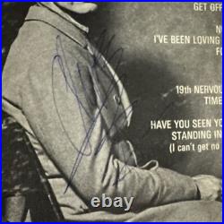 Rolling Stones Got Live if You Want It Autograph Signed Album Incl Brian Jones