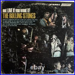 Rolling Stones Got Live if You Want It Autograph Signed Album Incl Brian Jones