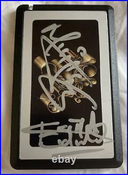 Rolling Stones Hand Signed By All Rolled Gold Usb Tin/stick
