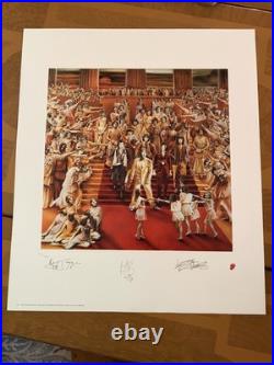 Rolling Stones It's Only Rock & Roll 1994 Litho Poster Signed & Numbered Nm Coa