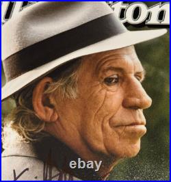 Rolling Stones Keith Richards Autographed Signed 8x10 Photograph Auto Photo Coa