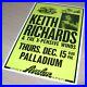 Rolling-Stones-Keith-Richards-Autographed-Signed-poster-Hollywood-Palladium-01-cw