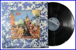 Rolling Stones Keith Richards Charlie Watts Signed Satanic Majesty Album PSA/DNA