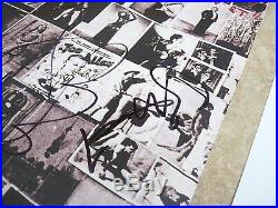 Rolling Stones Keith Richards, Watts & Taylor Signed Autograph LP PSA Certified