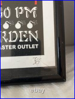 Rolling Stones Madison Square Gdn 2003 Ltd Ed Screenprint Poster 61 /200 Signed