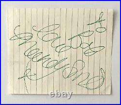 Rolling Stones Mandy Smith Signed Autograph COA