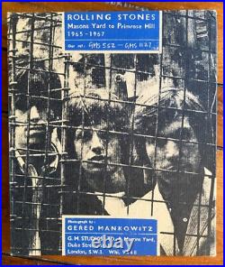 Rolling Stones Masons Yard Primrose Hill Gered Mankowitz Genesis Limited Edition Rolling Stones Masons Yard Primrose Hill Gered Mankowitz Genesis Limited Edition