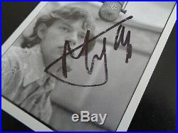 Rolling Stones Mick Jagger Autograph Genuine Signed Photocard. Epperson