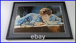 Rolling Stones Mick Jagger Autograph Signed Display Vienna Early 1970s. Epperson