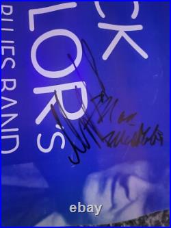 Rolling Stones/ Mick Taylor All Star Blues Band Poster 1998 16 x 12 Signed