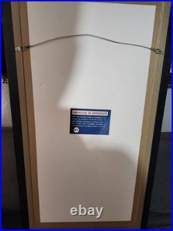 Rolling Stones Multi-Signed Guitar Pickguard Display ACS Certified Framed Me