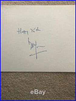 Rolling Stones Original Signed Autographs Mick Jagger Ronnie Charlie Bill Keith