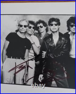 Rolling Stones Photo (8×10) With KEITH RICHARDS Autograph