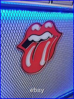 Rolling Stones Pop Art Music Wall Light Neon LED Light Up Sign Rock n Roll