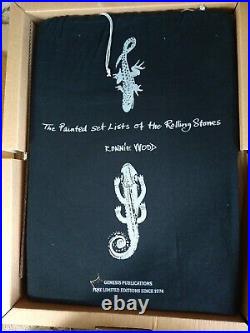Rolling Stones RARE Art Book, SIGNED By Ronnie Wood (C. O. A) How Can It Be BOOK