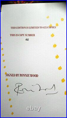 Rolling Stones ReadySetGo by Ronnie wood (book and print)Signed No 182 of 425