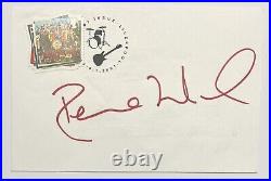 Rolling Stones Ron Wood Signed Autograph First Day Cover (Beatles) COA