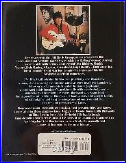 Rolling Stones Ron Wood The Works First Edition Signed Autograph COA Ronnie Art