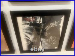 Rolling Stones Signed 6 Albums Jagger Richards Watts Wyman Taylor All 5 Members
