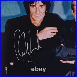 Rolling Stones Signed 8 x 10 Photo Mick Jagger, Keith Richards, Watts, Wood COA