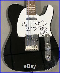 Rolling Stones Signed Guitar Ronnie Wood Autographed Guitar W Sketch -Mick Keith