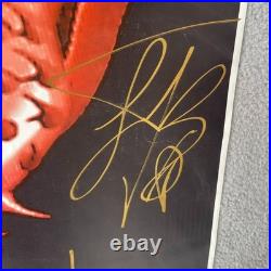 Rolling Stones Signed HOT LIPS Tongue 34 x 24 Original NO COA