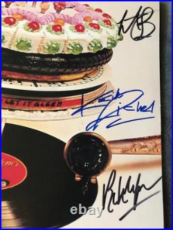 Rolling Stones Signed Let It Bleed Lp X4 Beckett Coa Nice Signatures