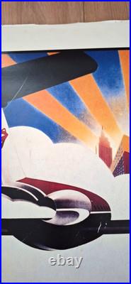 Rolling Stones Signed Lithograph Poster American Tour 1972 Keith Richards Jagger