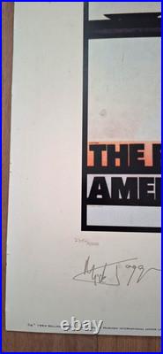 Rolling Stones Signed Lithograph Poster American Tour 1972 Keith Richards Jagger