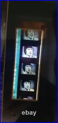 Rolling Stones Signed Memrobelia Film Cells Early Rare Coa