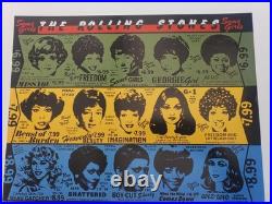 Rolling Stones Some Girls Litho Facsimile Signed by the Band #1706/5000