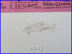 Rolling Stones Some Girls Litho Facsimile Signed by the Band #1706/5000