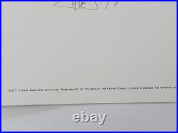 Rolling Stones Some Girls Litho Facsimile Signed by the Band #1706/5000