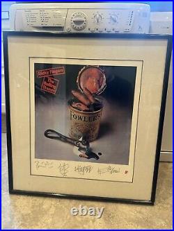 Rolling Stones Sticky Fingers Signed Limited Edition. Framed