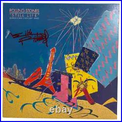 Rolling Stones Still Life Vinyl Album record autograph Signed Keith Richards MT