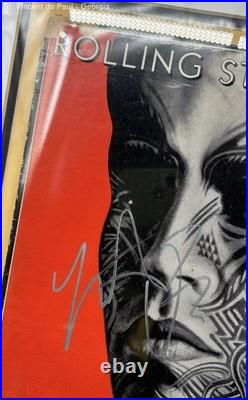 Rolling Stones Tattoo You Album Signed With COA Jagger, Richards, Wood, & Watts VG