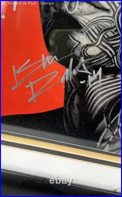 Rolling Stones Tattoo You Album Signed With COA Jagger, Richards, Wood, & Watts VG