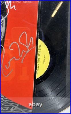 Rolling Stones Tattoo You Album Signed With COA Jagger, Richards, Wood, & Watts VG