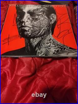 Rolling Stones Tattoo You LP, Autographed By Four Members