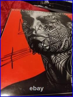 Rolling Stones Tattoo You LP, Autographed By Four Members