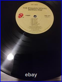 Rolling Stones Tattoo You LP, Autographed By Four Members