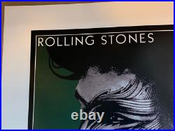 Rolling Stones Tattoo You Rock & Roll 1998 Litho Poster Signed & Numbered