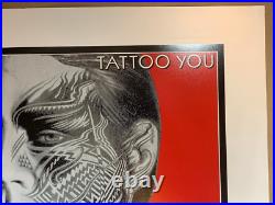 Rolling Stones Tattoo You Rock & Roll 1998 Litho Poster Signed & Numbered