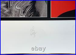 Rolling Stones Tattoo You Rock & Roll 1998 Litho Poster Signed & Numbered