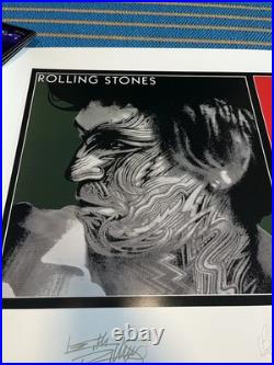 Rolling Stones Tattoo You Signed Lithograph Poster Print Lp Numbered 2832/5000